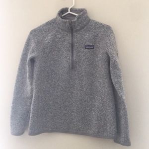 Patagonia 1/4 Zip Better Sweater Grey